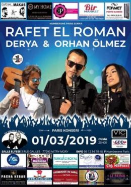 Rafet El Roman Paris Konseri